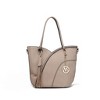 MKF Collection Imogene Two-tone Whip Stitches Vegan Leather Women’s Shoulder bag with Wallet by Mia K - 2 of 4