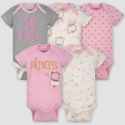 target onesies baby girl