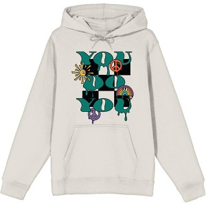 You Do You Adult Long Sleeve Hoodie - 1 of 2