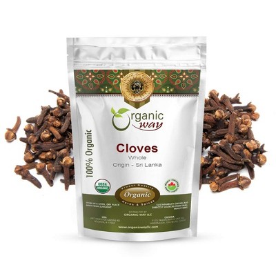 Organic Way Cloves Whole 4 Oz