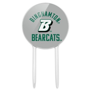 Binghamton Bearcats Acrylic Cake Topper Party Decoration for Wedding Anniversary Birthday Graduation - 1 of 4