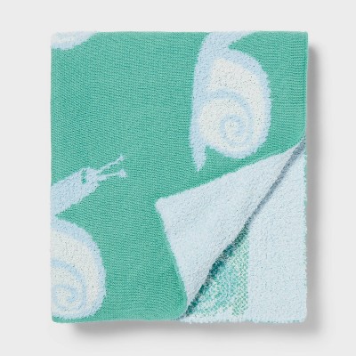 48"x58" Snail Knit Throw Blanket - Pillowfort™