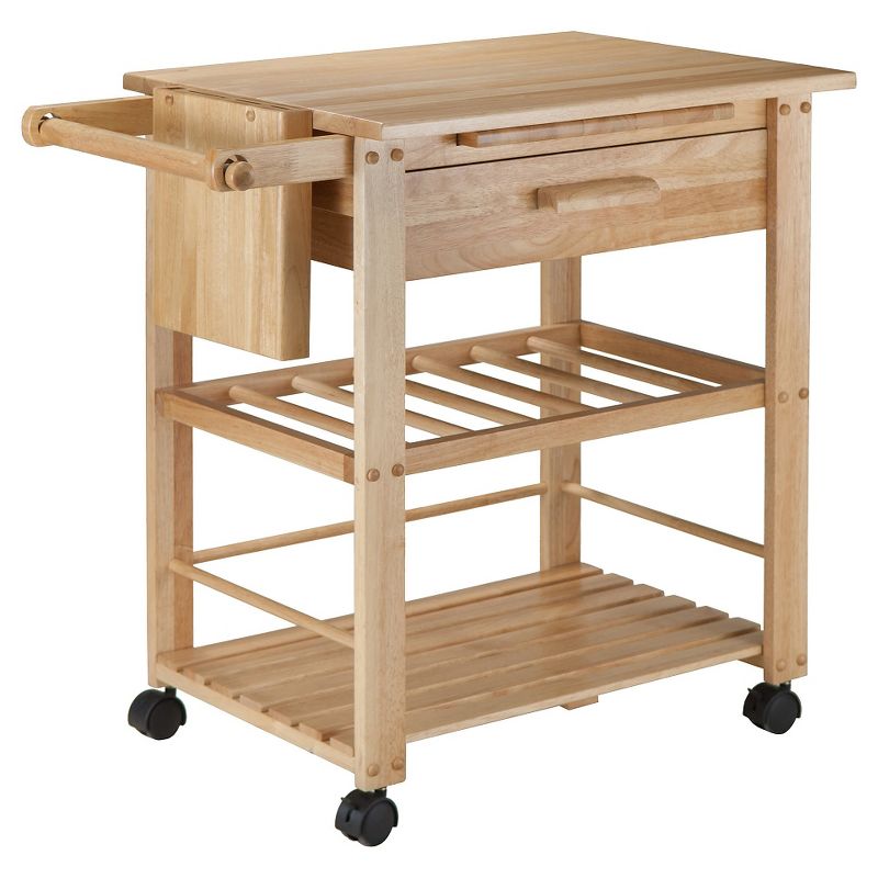 Finland Kitchen Cart Wood/Natural - Winsome, 5 of 8