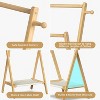 Kids Clothing Rack, Small Clothes Rack for Toddler Pets, Kids Dress Up Rack with Storage Shelf & Double Rods, Foldable Kids Clothes Rack - 4 of 4