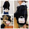 Generic Toddler Crossbody Purse Mini Cute Princess Handbag Pearl Handle Shoulder Bag - 2 of 4