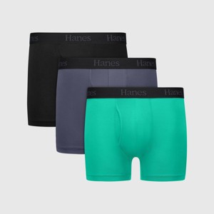 Hanes Originals Premium Men's Super Stretch Trunks 3pk - 1 of 4