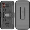 Nakedcellphone Combo for Samsung Galaxy XCover 7 Pro - Rugged Phone Case with Stand and Belt Clip Holster Holder - 2 of 4