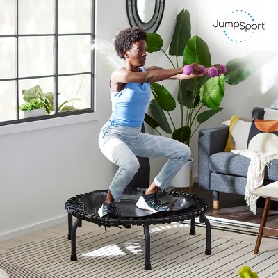 JumpSport Black 39" Fitness Trampoline with Arched Legs