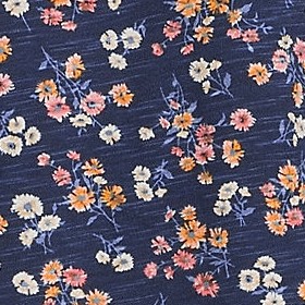 deep sea colorful floral