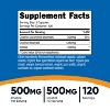 Nutricost Choline & Inositol Supplement (1,000mg) 240 Capsules - 500mg Choline, 500mg Inositol, GMO-Free, Gluten-Free, 120 Servings - 2 of 4