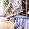 Seymour Home Products T Leg Perf Top Ironing Board Solid Gray: Full Size, Adjustable, Portable, Multipurpose Iron Stand - 3 of 4