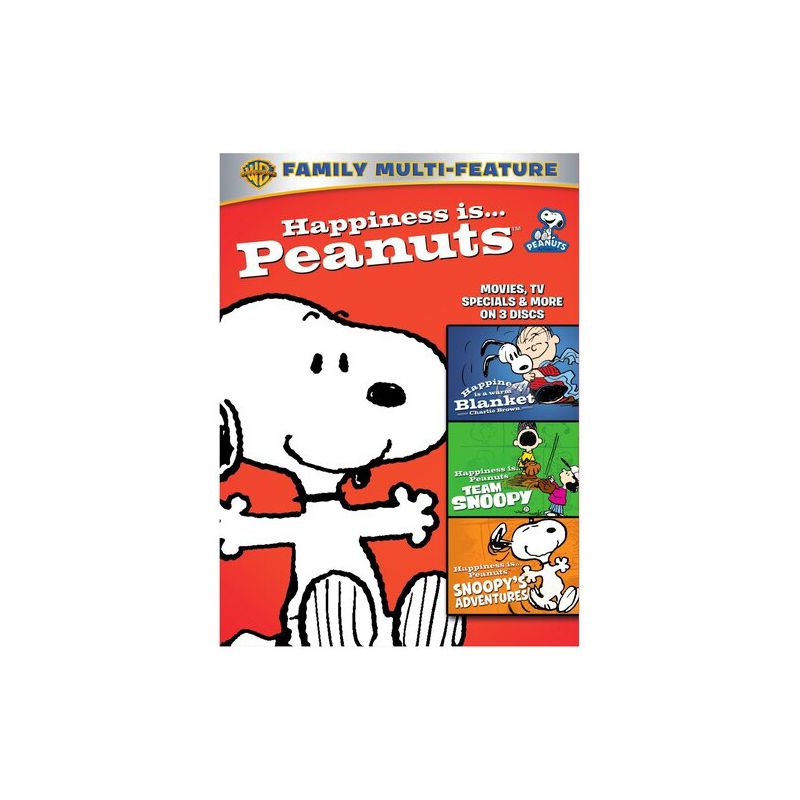 Happiness Is Peanuts: 3 Pack of Fun (DVD), 1 of 2