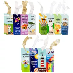 Faithful Finds 72 Pieces Small Bible Magnetic Bookmarks With Scripture  Verses For Books, 1 X 1.35 In : Target
