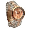 Olivia Pratt Clear and Metallic Band Women Watch - 3 of 3