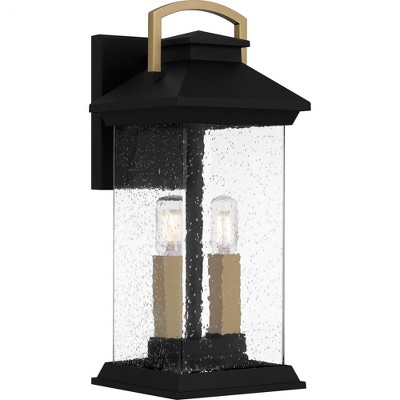 Quoizel Lighting Henderson 2 - Light Sconce in  Earth Black