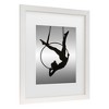 Trademark Fine Art - David Naman The Aerialist Matted Framed Art - 3 of 4