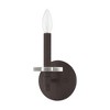 Livex Lighting Bennington 1 - Light Wall Light in  Bronze - 3 of 4
