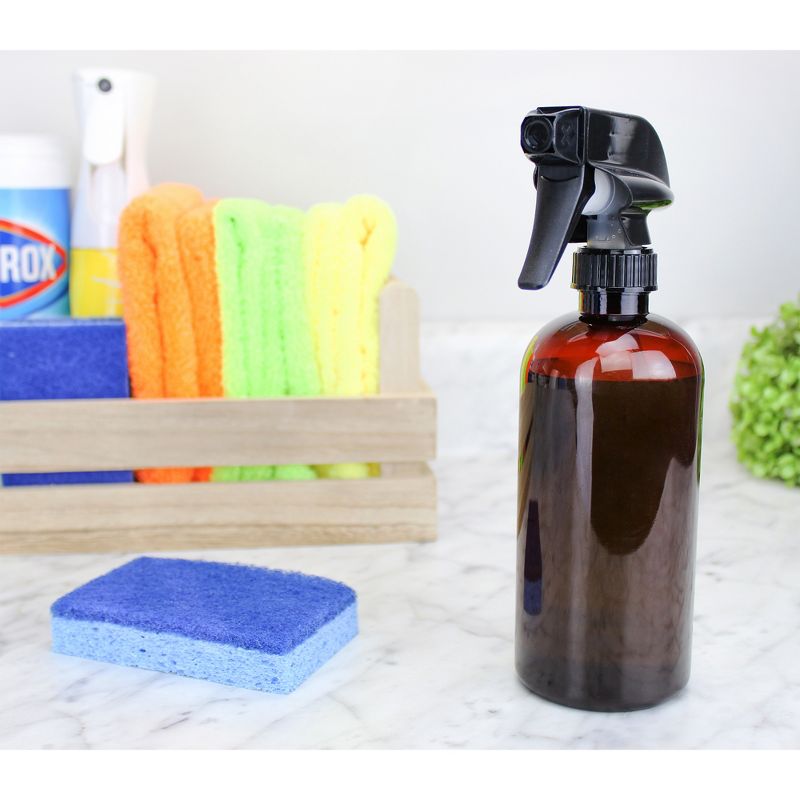 Cornucopia Brands Brown Plastic Spray Bottles; PET BPA-free, for Aromatherapy, DIY Cleaning, Kitchen, 4 of 7