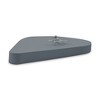 LeisureMod Manchester Modern Rain Drop Design Silent Non-Ticking Wall Clock - 3 of 4