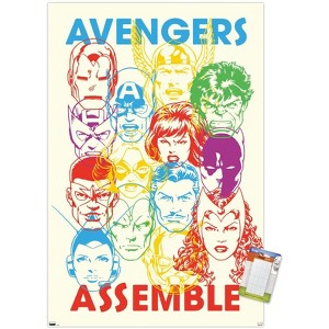 Trends International Marvel Avengers: Beyond Earth's Mightiest - Assemble Unframed Wall Poster Prints - 1 of 4