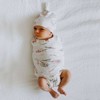 embe Newborn Top Knot Hat, One-Size - 3 of 4