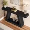 Resenkos Entryway Table, Console Sofa Table,Farmhouse Console Table, 55" Sofa Table with Storage - 2 of 4