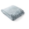 Mark & Day Atzesberg 50"W x 60"L Texture Denim Throw Blankets - 3 of 3