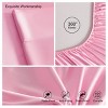 3/4 Pieces Satin Bed Sheet Set, Silky Cooling Soft Sheet Set - NTBAY - 3 of 4