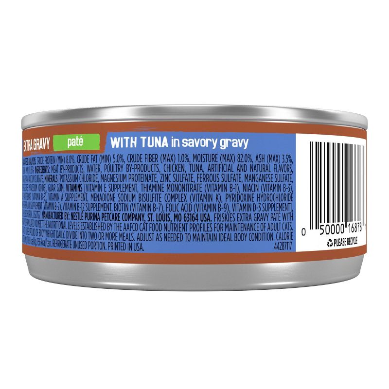 Purina Friskies Extra Gravy Pate Wet Cat Food Can - 5.5oz, 3 of 11