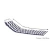 Gulches Blue and White Stripes Patio Chaise Lounges Cushion Set - Outdoor Lounge Chair Replacement Cushions - 4 of 4