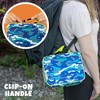 Bentology Blue Camo Lunch Box- Kids Back To School Insulated, Durable Lunchbox Tote Bag Fits Bento Boxes, Jars & Bottles- Reusable School Lunch Sleeve - 3 of 4