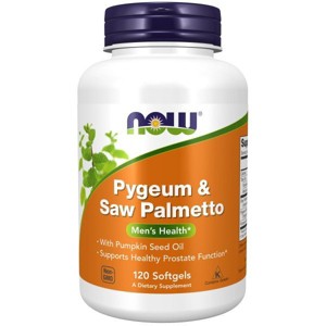 Pygeum & Saw Palmetto by Now Foods  -  120 Softgel - 1 of 3