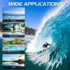 Surfboard  Lightweight Bodyboard  W/Wrist Leash Fin EPS Core for Kids & Adults - 4 of 4