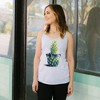 Women's Lost Gods Pineapple Sunglasses Racerback Tank Top - 2 of 4