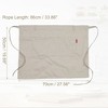 Unique Bargains Waist Apron Half Apron with Pockets 1 Pc - 3 of 4