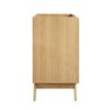 Modway Soma 30" Bathroom Vanity Cabinet – Wall-Mount Design with Open Shelf and Slatted Door (Sink Basin Not Included) - 4 of 4