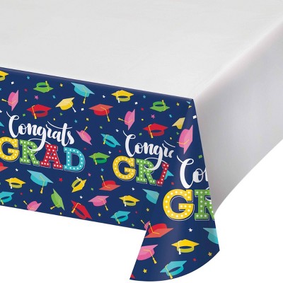 Creative Converting Glad to Be Graduate Paper Tablecloths 3ct