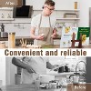 Cookbook Stand for Kitchen 8.8 inch Wooden Holder for Counter, Multifunctional Recipe Book Stand, Rustic Brown - 3 of 4