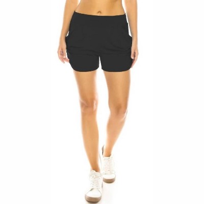 Women's Lounge Shorts with Pockets - White Label