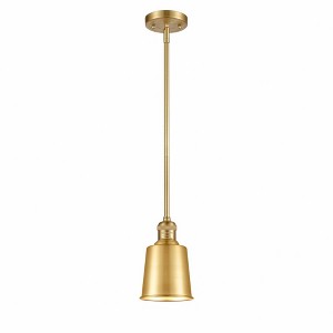 Addison - 1 Light Stem Hung Mini Pendant In Traditional Style-6 Inches Tall and 5 Inches Wide - 1 of 1