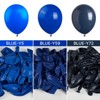 PartyWoo Balloons Royal Blue Dark 18 12 10 5 Inch 142 pcs - 3 of 4