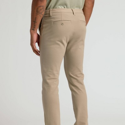 True Classic Men Straight Fit Lightweight Stretch Chino Pants