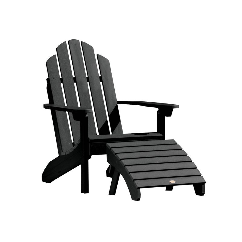 Westport 2pc Folding Adirondack Chair with Ottoman - highwood
, 1 of 9