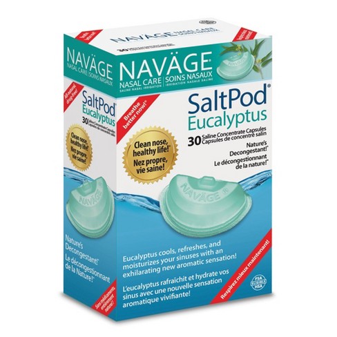 Navage Nasal Care Salt Pod - Eucalyptus - 30pk : Target