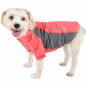 Pet Life (R) Active 'Barko Pawlo' Relax-Stretch Wick-Proof Performance Dog Polo T-Shirt - 1 of 4
