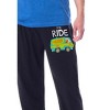 Scooby-Doo Mens' The Gang Ride Mystery Machine Pajama Set Shirt Pants Multicolored - 4 of 4