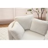 Swivel Accent Chair, 360°Swivel Barrel Chair with Storage, Upholstered Arm Chair with Cushion, Modern Round Chair for Living Room Bedroom - 2 of 4