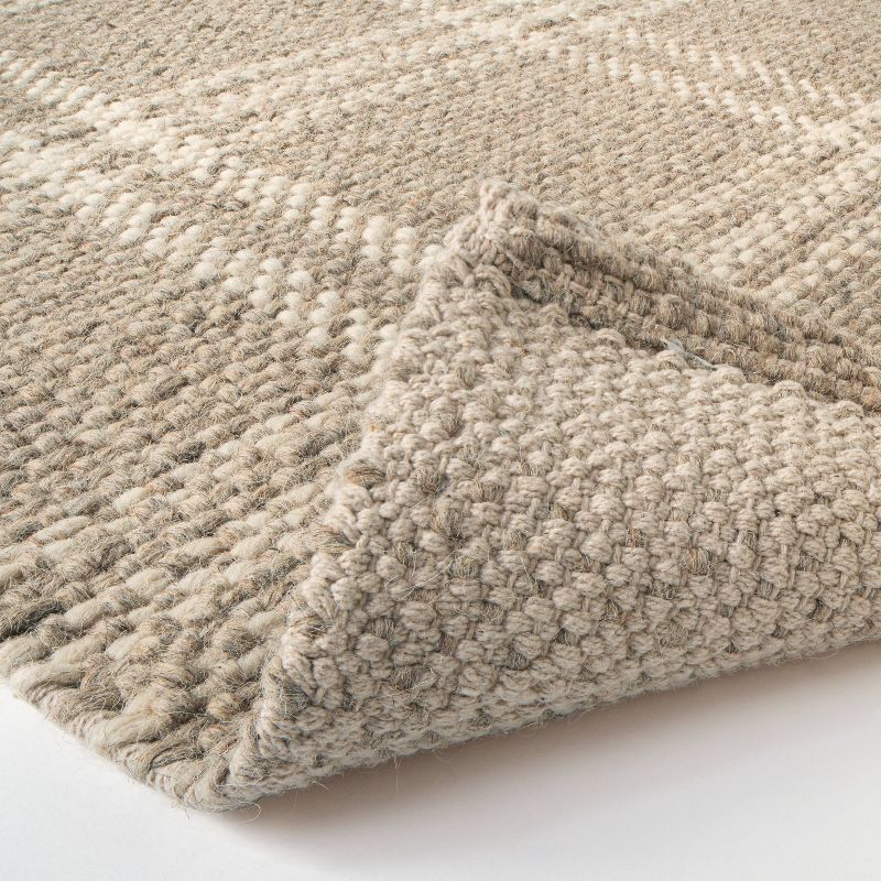 Cottonwood Hand Woven Plaid Wool/Cotton Area Rug - Threshold™ designed with Studio McGee, 4 of 16
