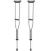 Monoprice SevaCare Height Adjustable Aluminum Crutches, Adult, Medium, 5' 2" to 5' 10" Pair of Lightweight Weight - 2 of 4