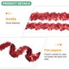 Unique Bargains Elastic PVC Material DIY Sewing Flat Sequin Trim 1 Pc - 2 of 4
